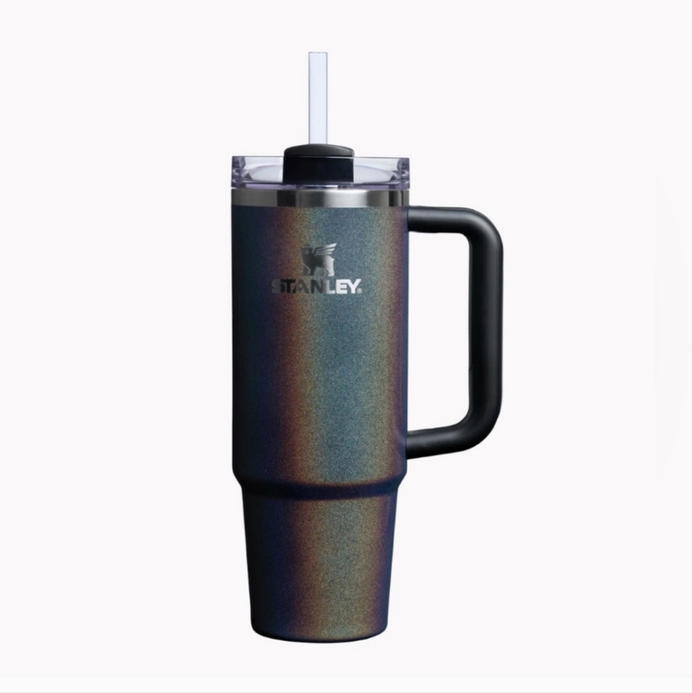 💜The Midnight Glitz Quencher H2.0 FlowState™ Tumbler | 40 OZ - Midnight Glitz